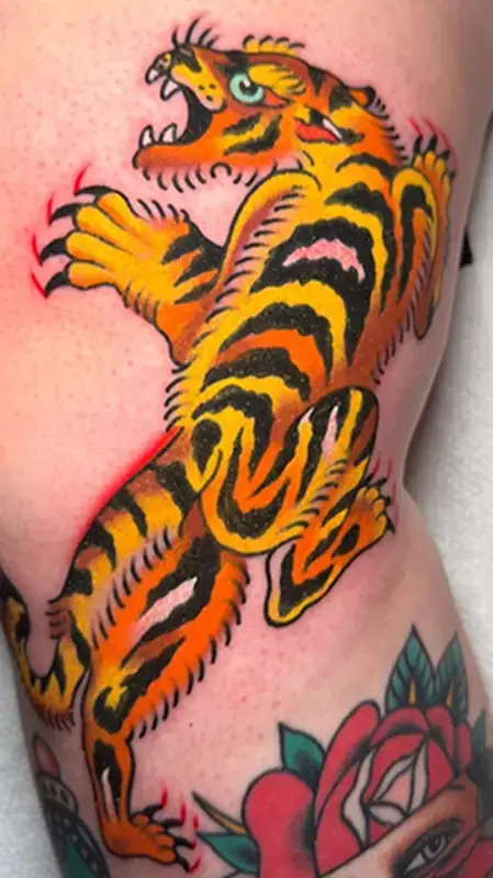 Sasha Vandal tattoo Nashville