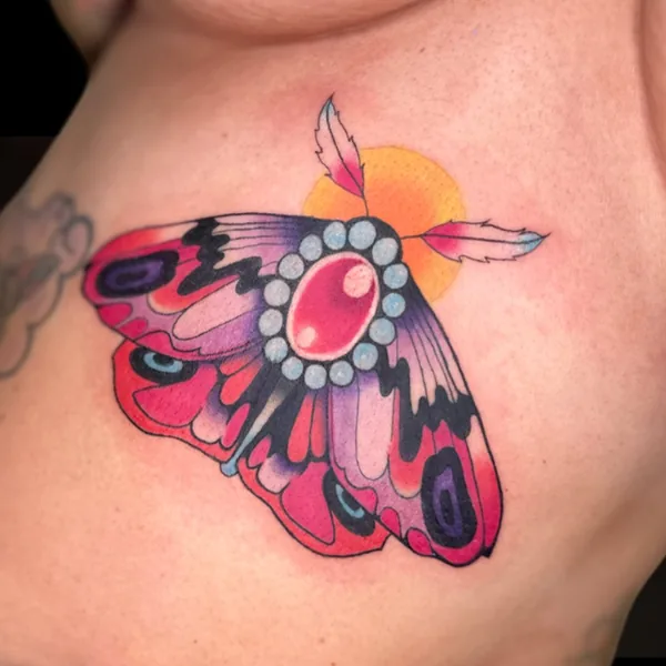 Kawaii Polly Pocket tattoo by Someones Weird Sister Nashville